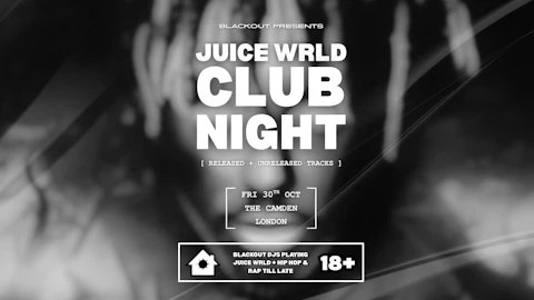 Juice WRLD Appreciation Night - London 🎃