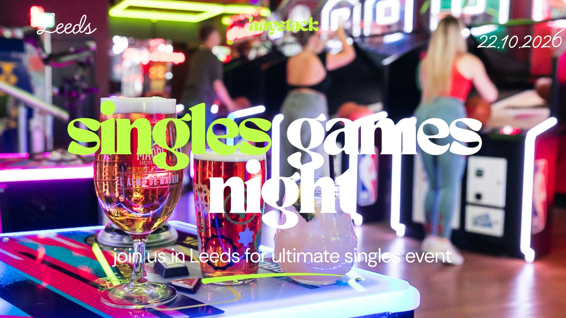 SINGLES GAMES NIGHT | CAROUSEL LEEDS | THURSDAY 22ND OCTOBER