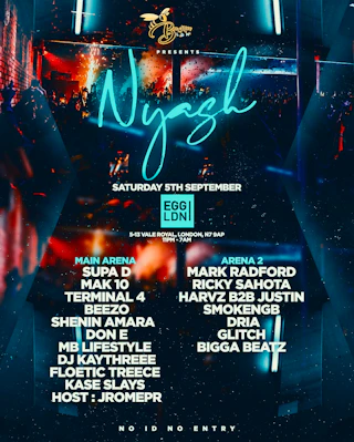 Beehive Ldn presents: Nyash Tribal, Afro, ama & Deep House