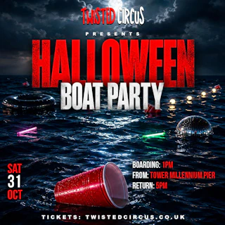 HALLOWEEN ON THE THAMES 🎃🪩 | Sat 31st Oct