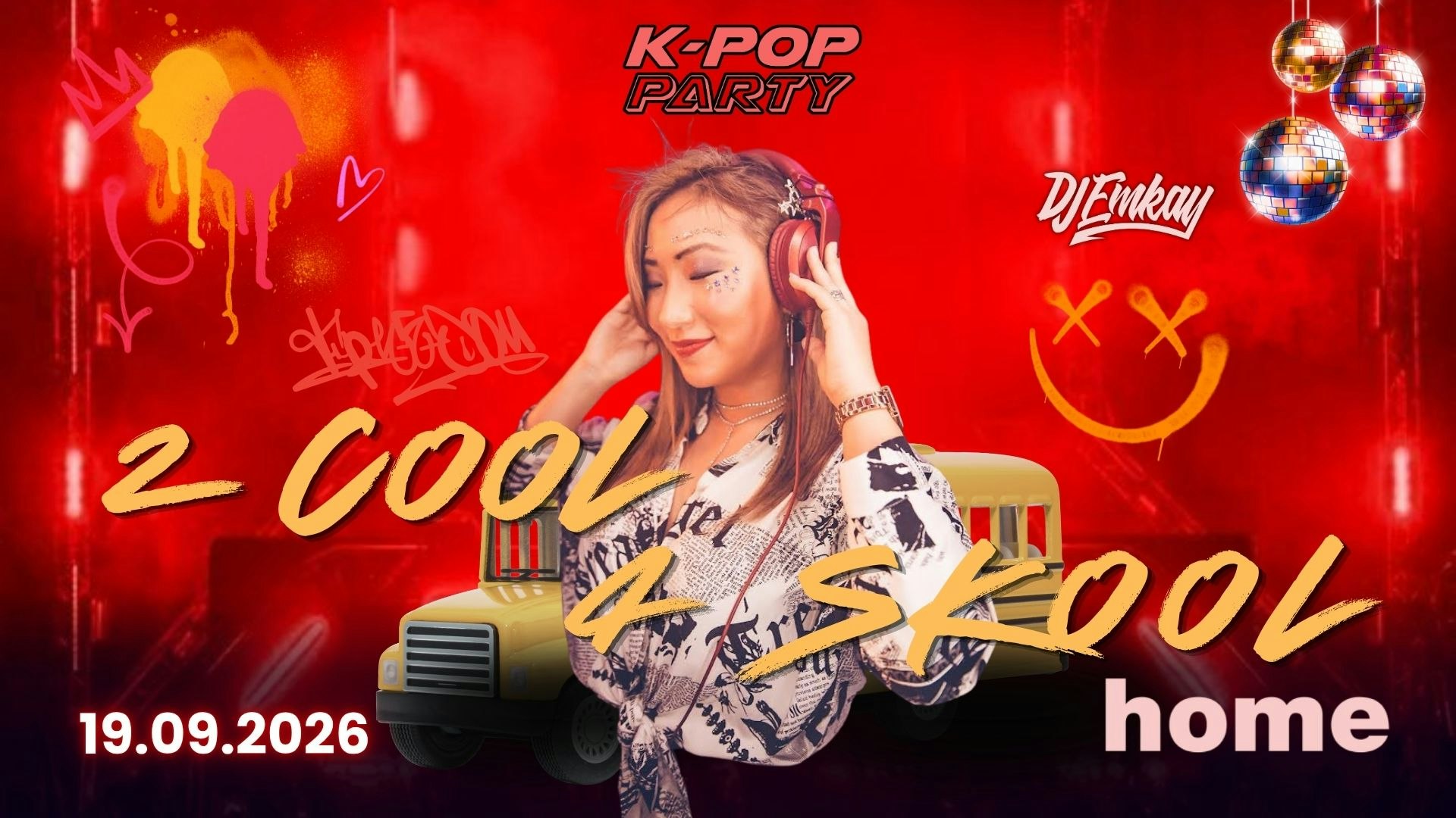 2 COOL 4 SKOOL KPOP PARTY Leeds with DJ EMKAY | Sunday 27th September
