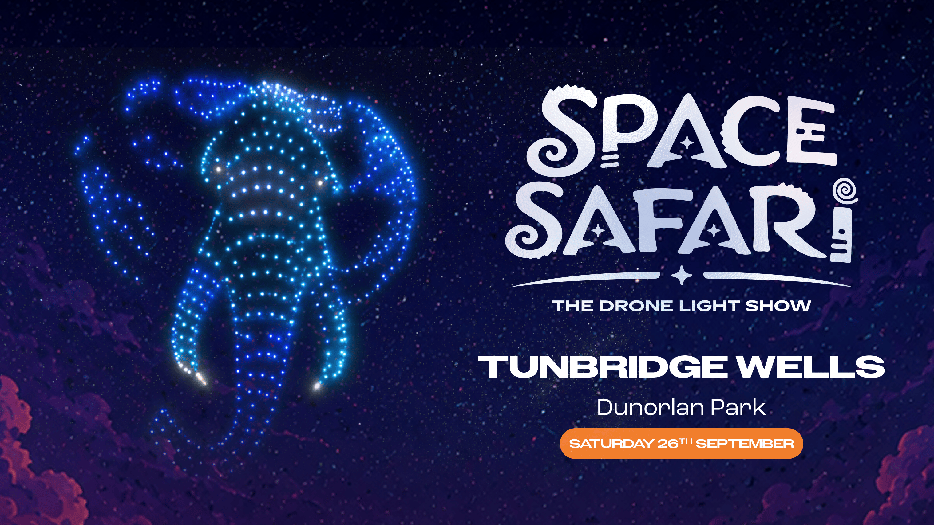 Space Safari Drone Light Show – Tunbridge Wells