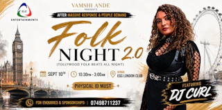 Tollywood FOLK NIGHT 2.0 LONDON by ELE ENTERTAINMENTS