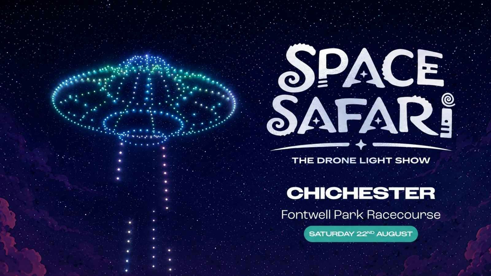 Space Safari Drone Light Show – Chichester