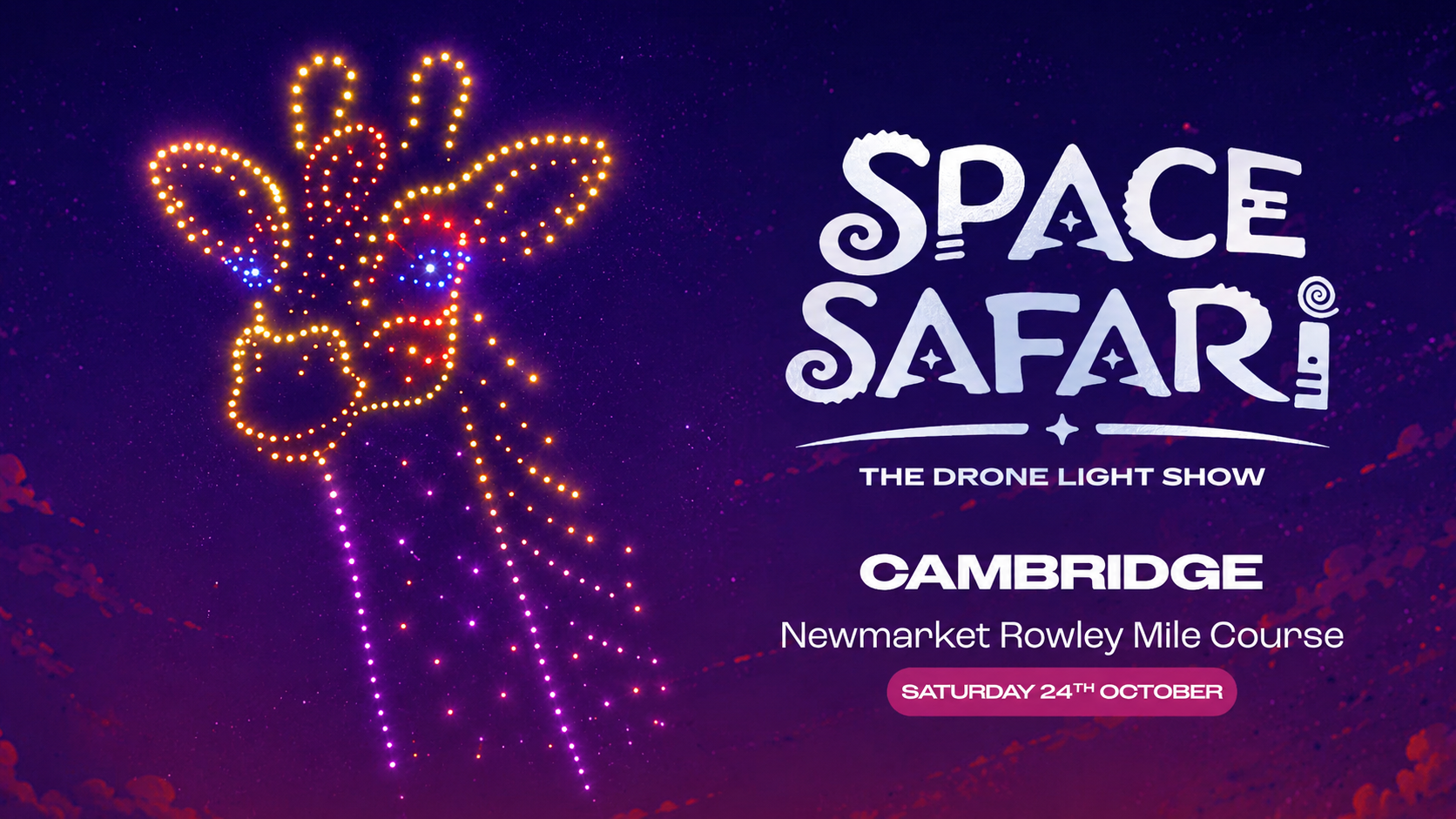 Space Safari Drone Light Show – Cambridge