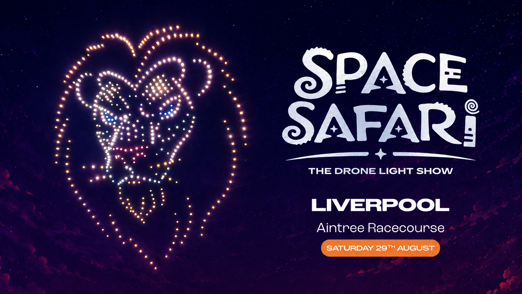 Space Safari Drone Light Show – Liverpool