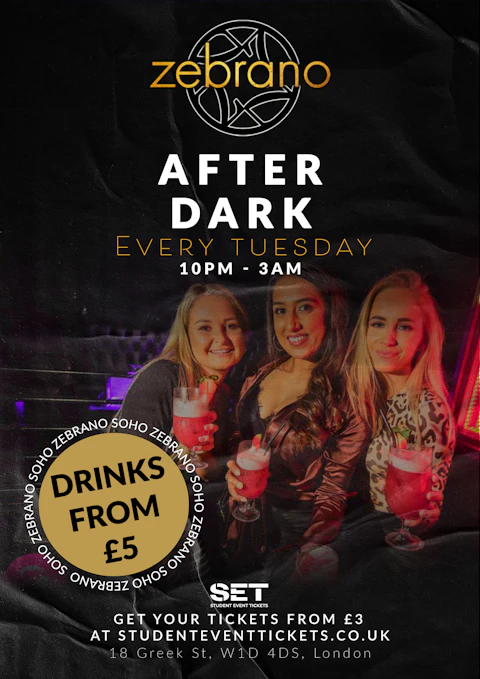 ZEBRANO AFTER DARK @ TUESDAY 1ST SEPTEMBER SET