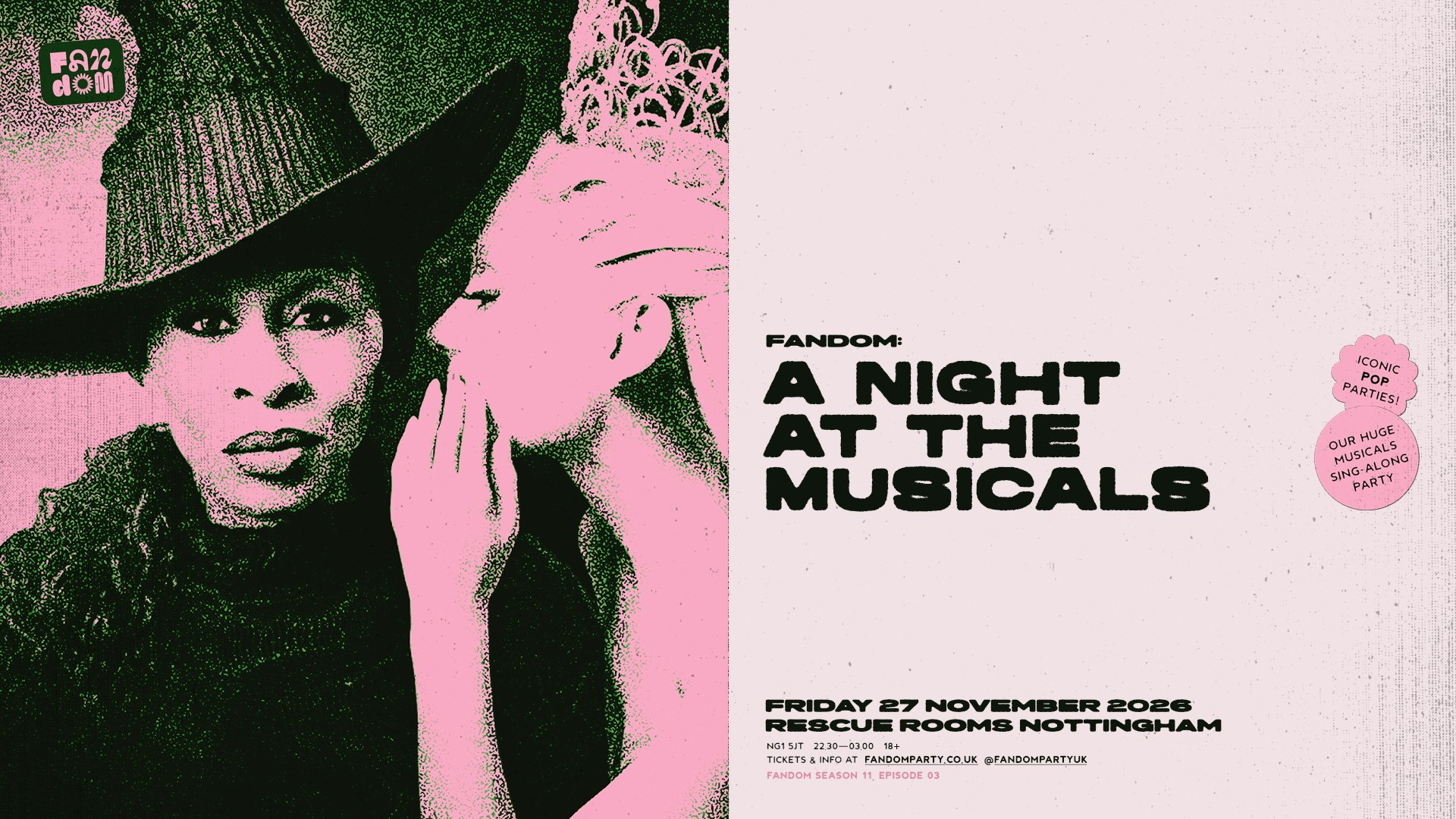 Fandom: A Night At The Musicals 🎭 Huge Musicals Sing-Along Party