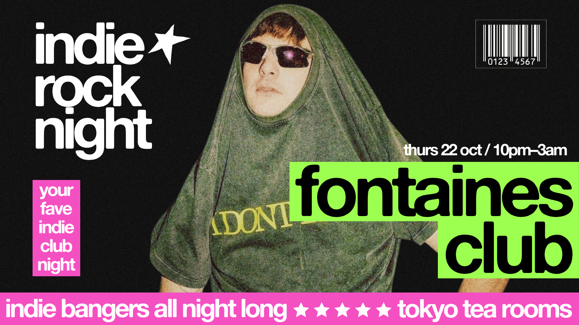 Indie Rock Night ∙ FONTAINES CLUB *10 £3 TICKETS LEFT*