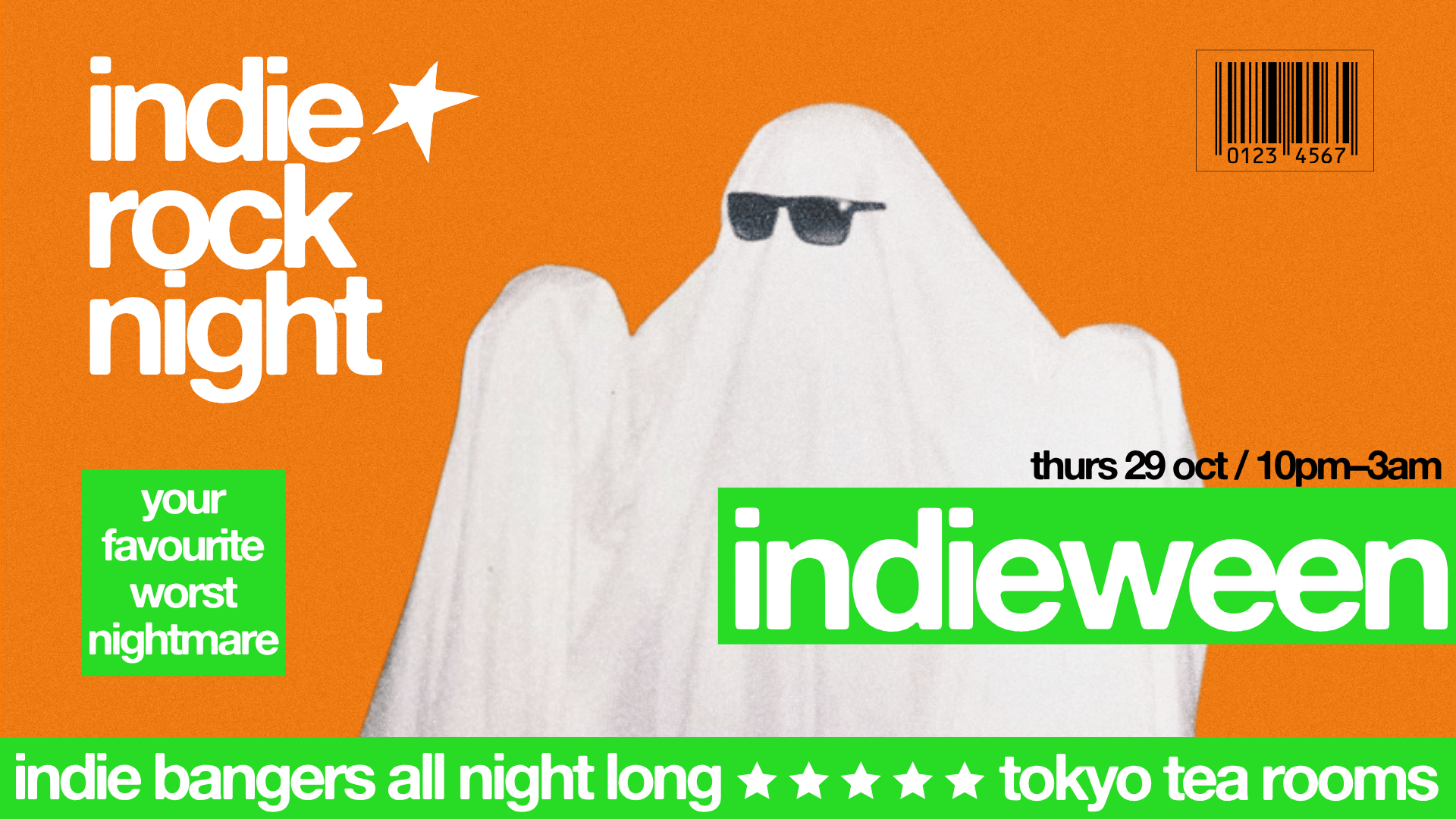 Indie Rock Night ∙ INDIEWEEN (halloween special)  *15 £5 TICKETS LEFT*