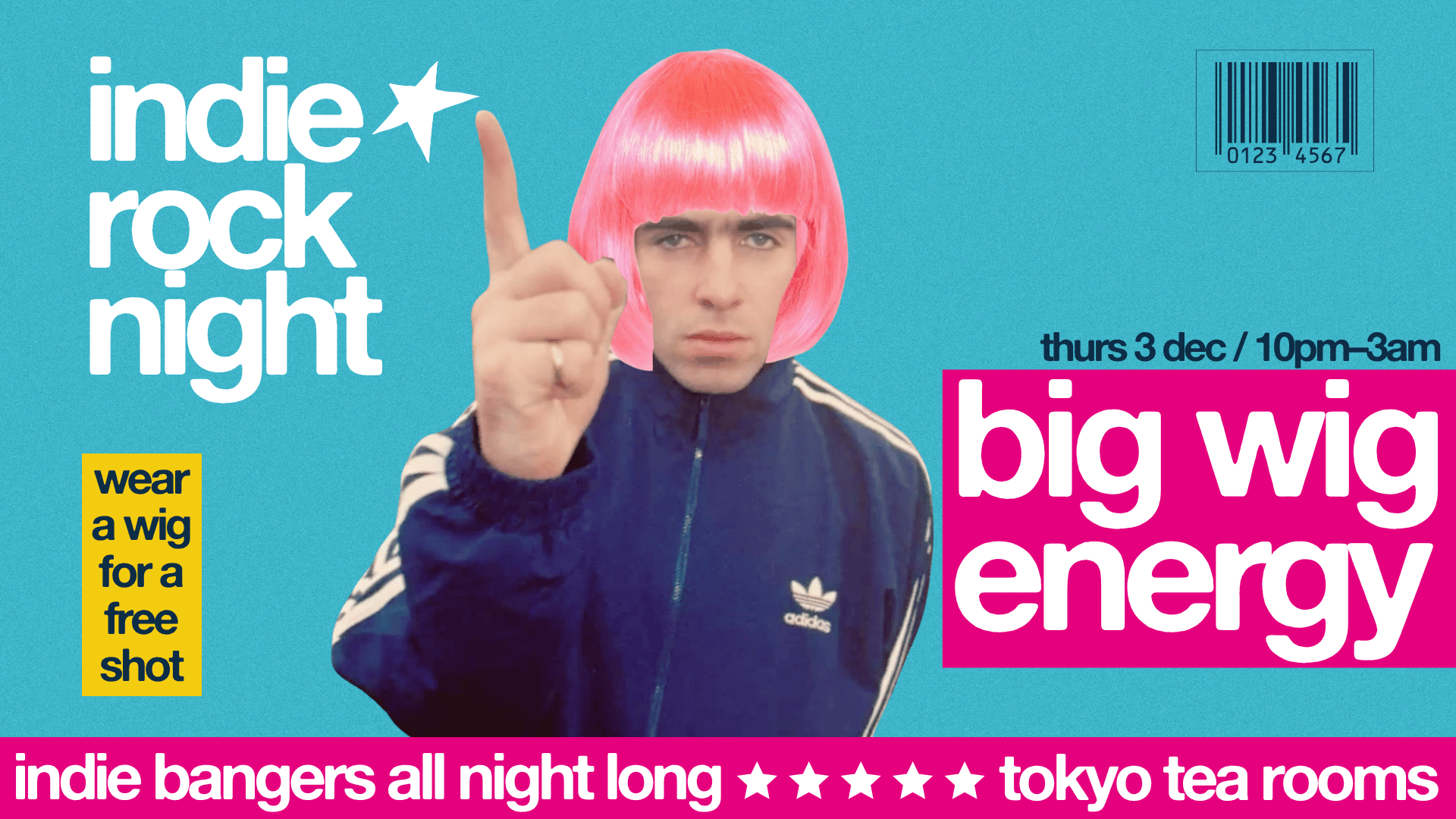 Indie Rock Night ∙ BIG WIG ENERGY