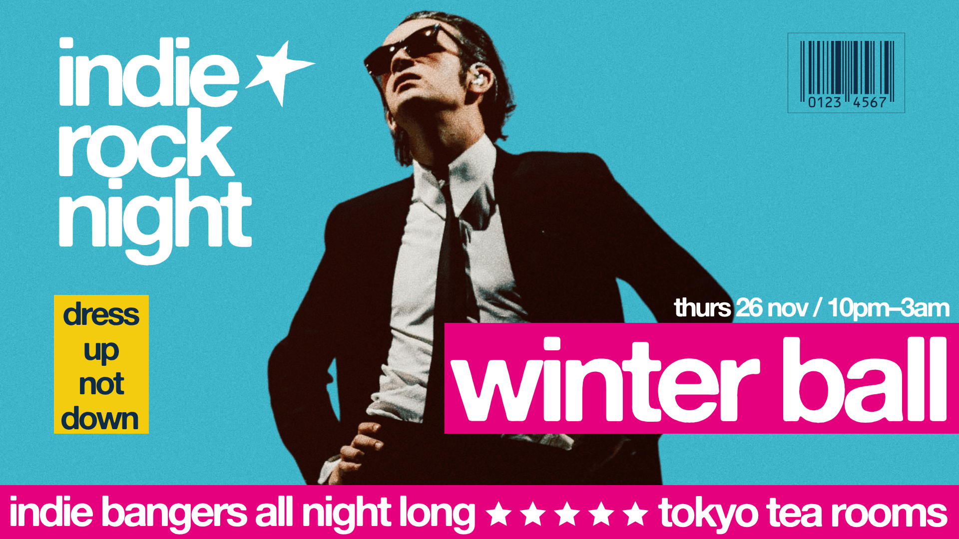 Indie Rock Night ∙ WINTER BALL *10 £3 TICKETS LEFT*