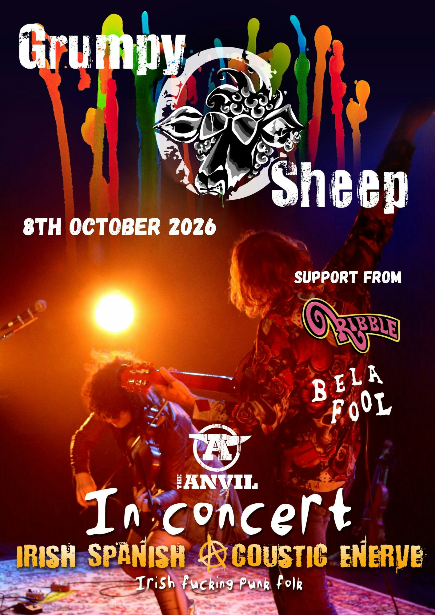 Grumpy O Sheep // Ribble // Bela Fool