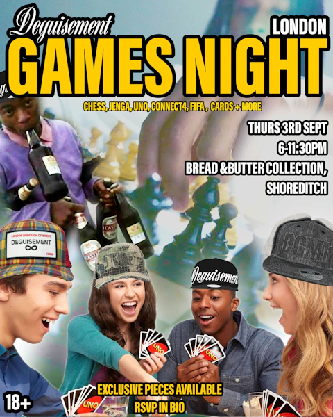Deguisement LDN Games Night