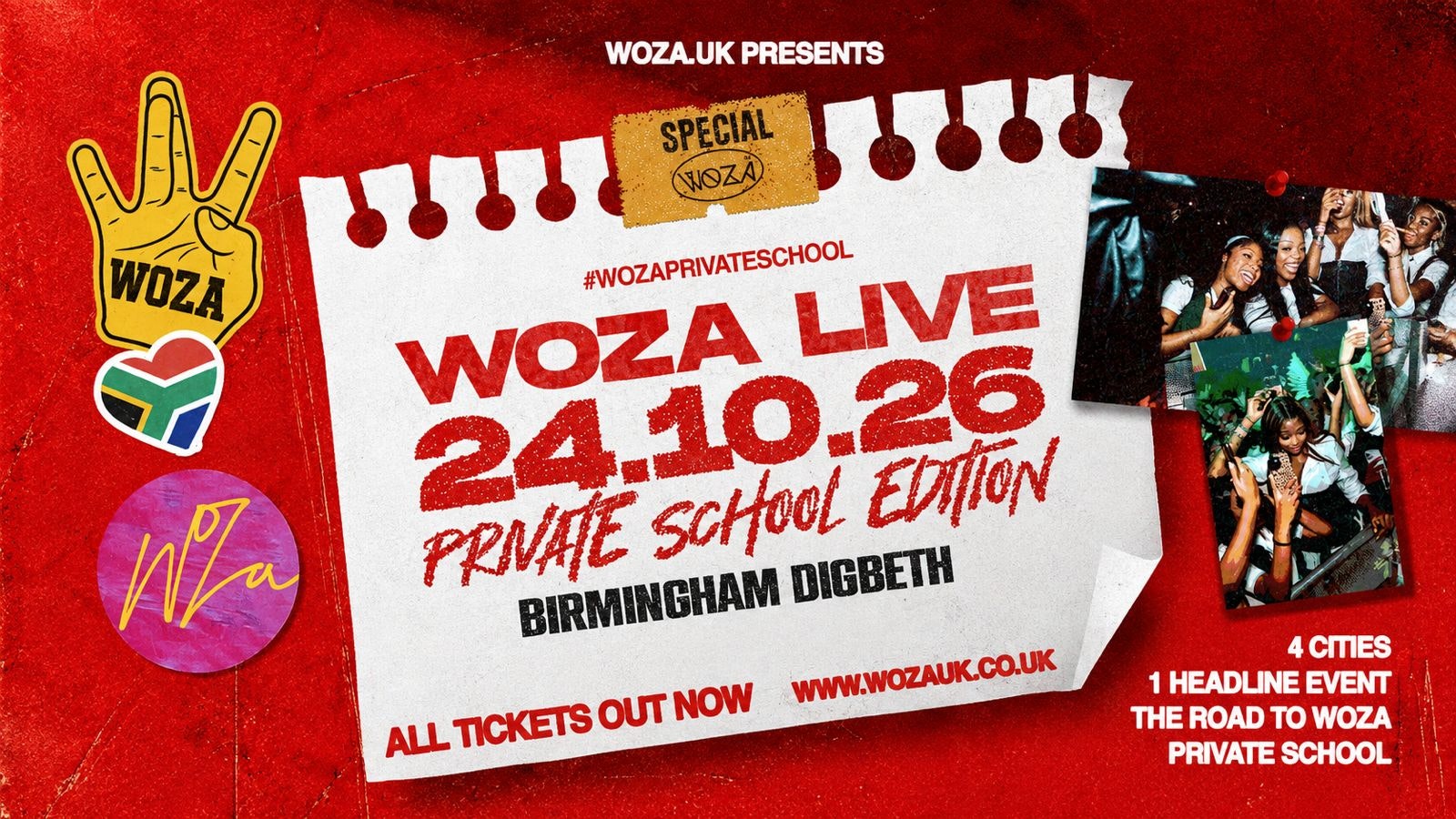 WOZA LIVE | Private School Edition