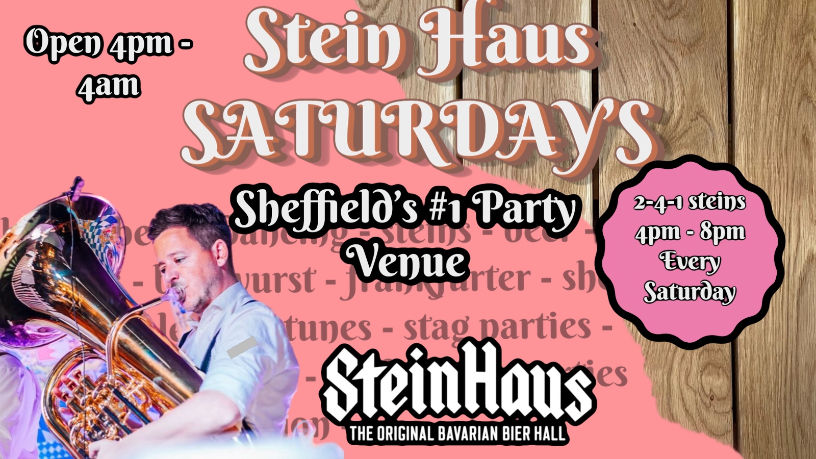 Saturdays at Stein Haus