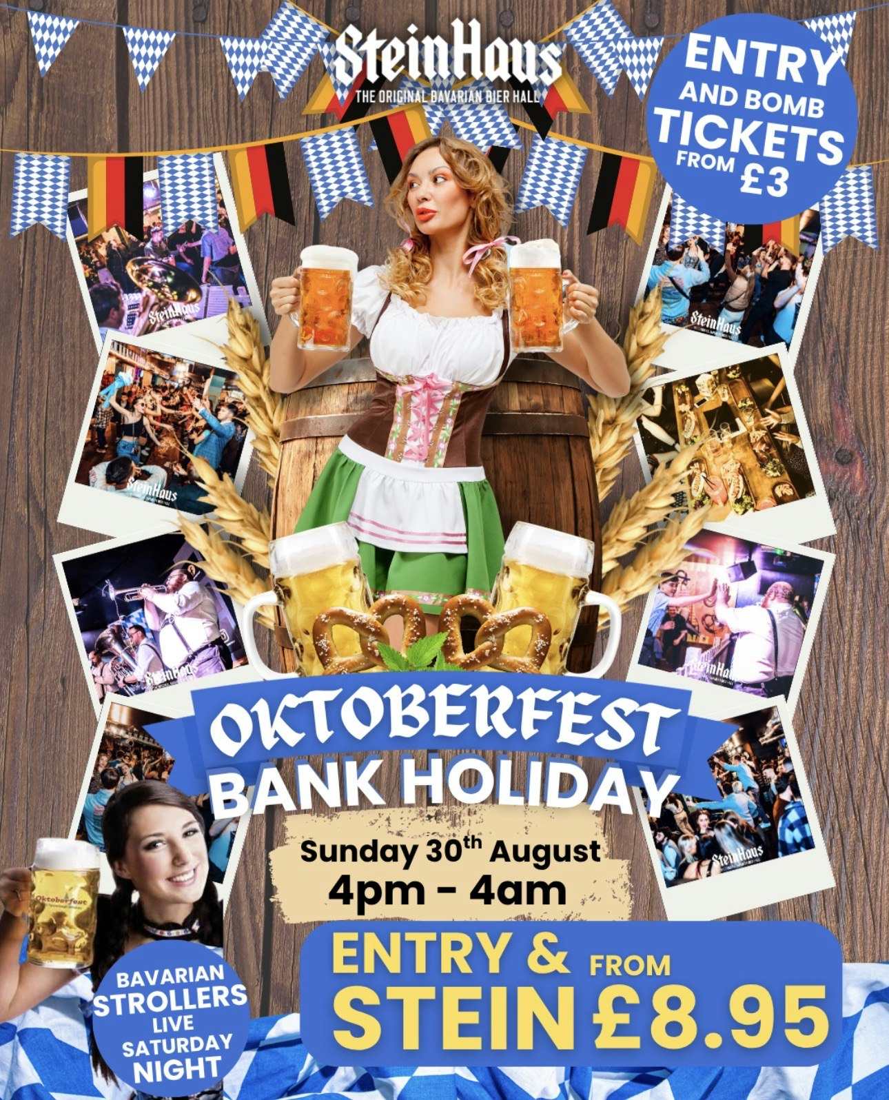 BANK HOLIDAY SUNDAY @ STEINHAUS