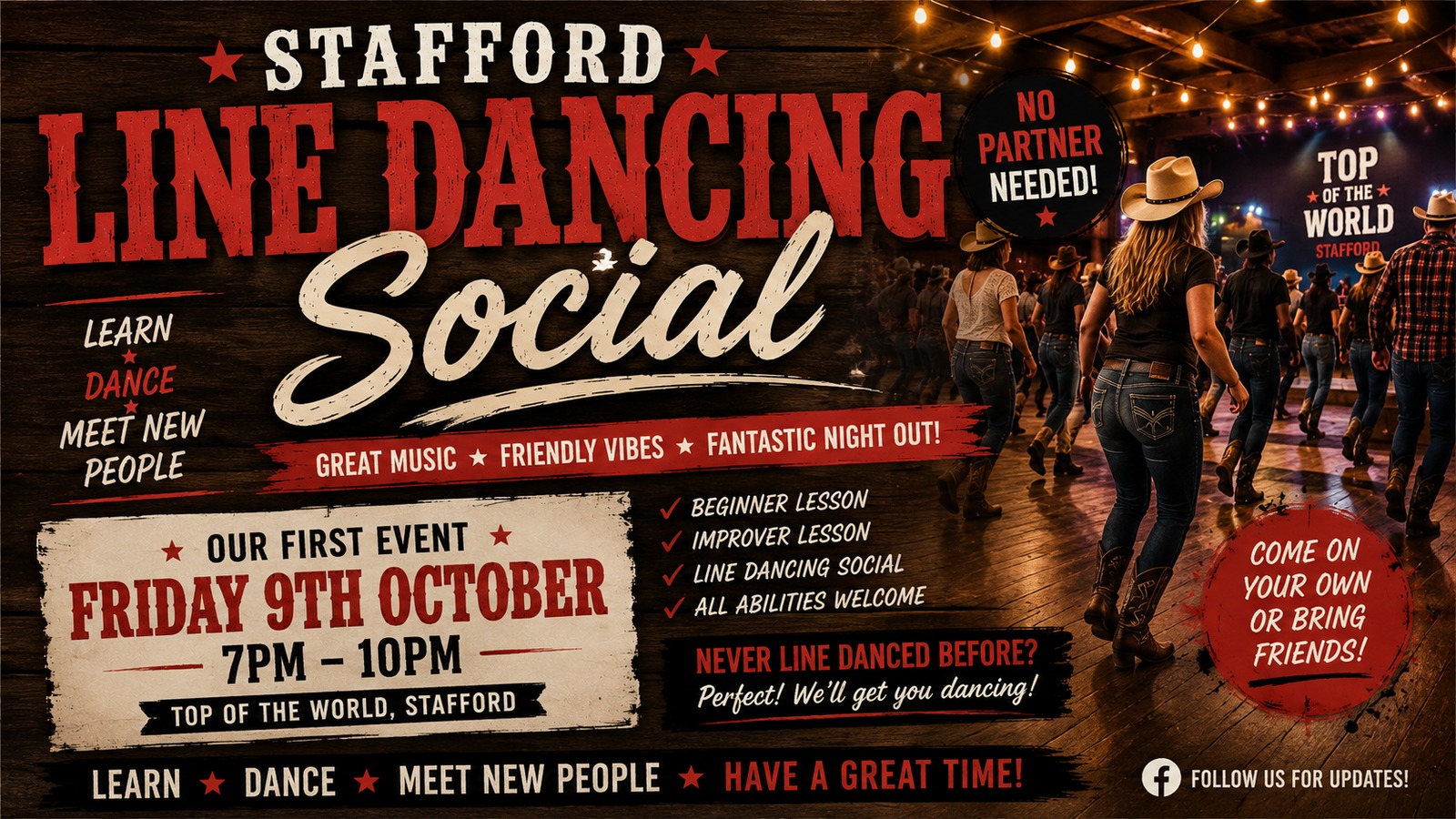 Stafford Line Dancing Social