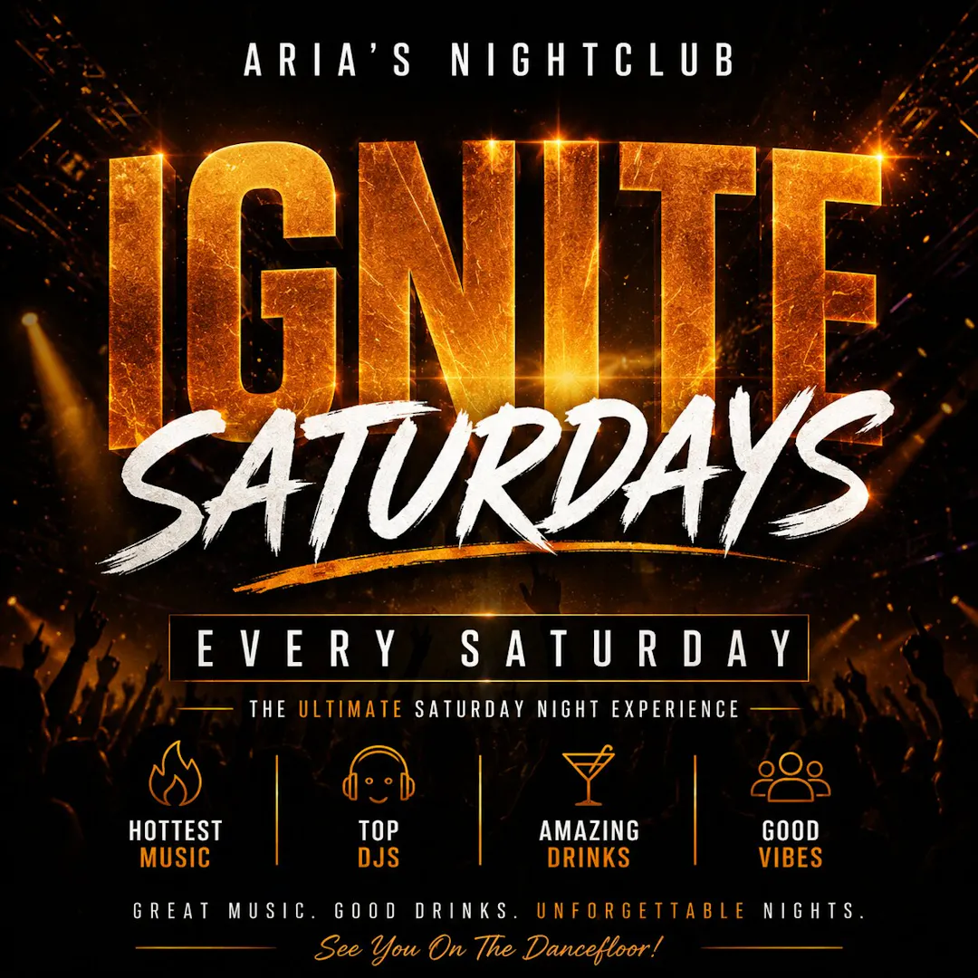 Ignite Saturday poster