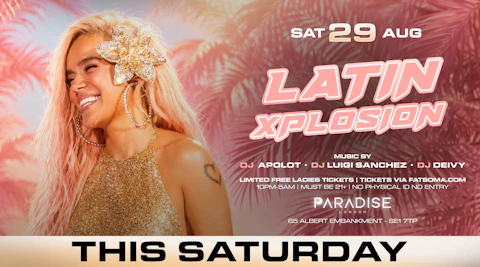 LATIN XPLOSION @PARADISE