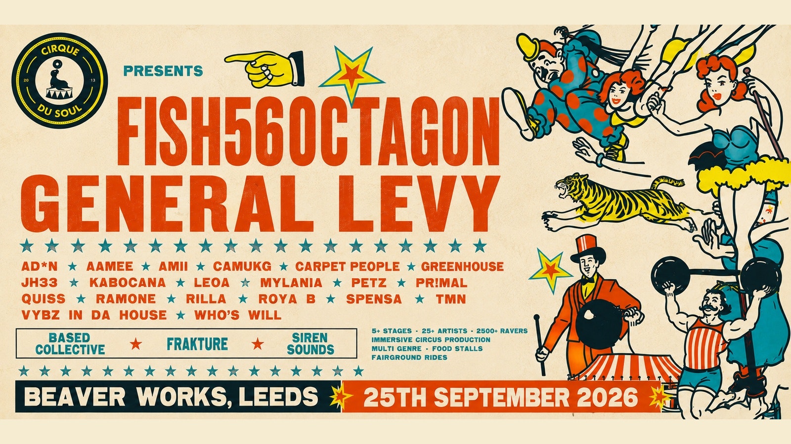 Cirque Du Soul: Leeds // Back To Beaver Works