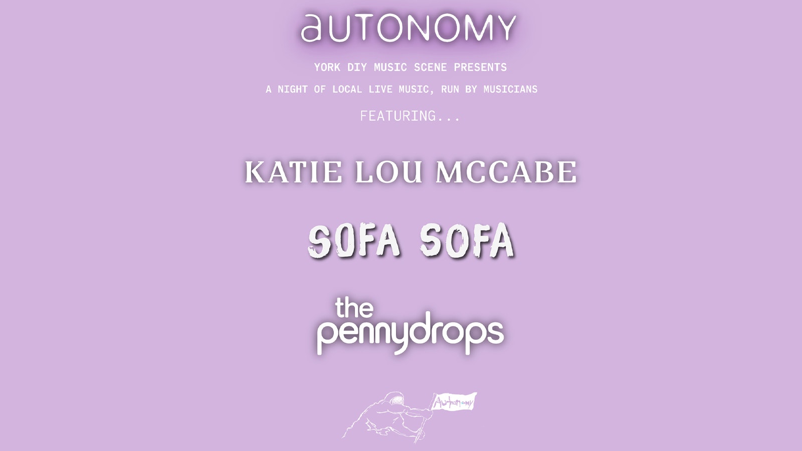 AUTONOMY 9! FEAT.  KATIE LOU MCCABE – SOFA SOFA – THE PENNYDROPS
