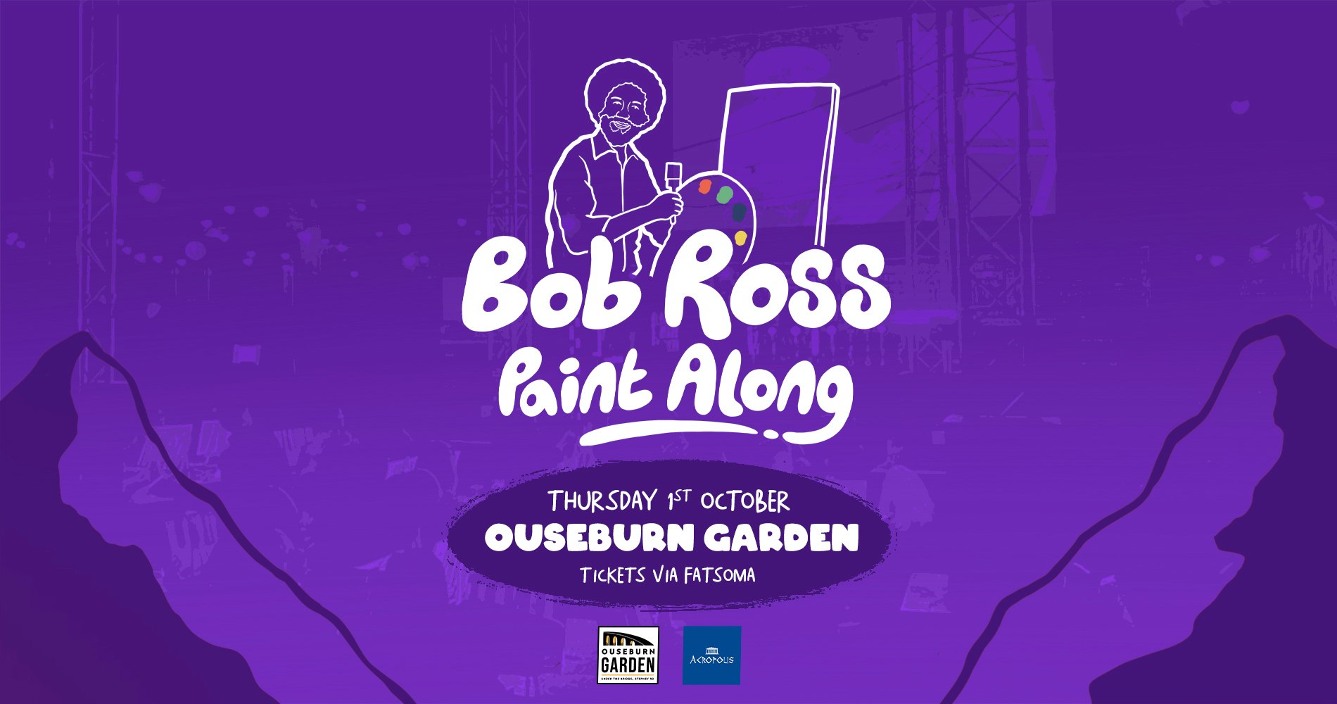 The Happy Little Paint Along with Bob Ross