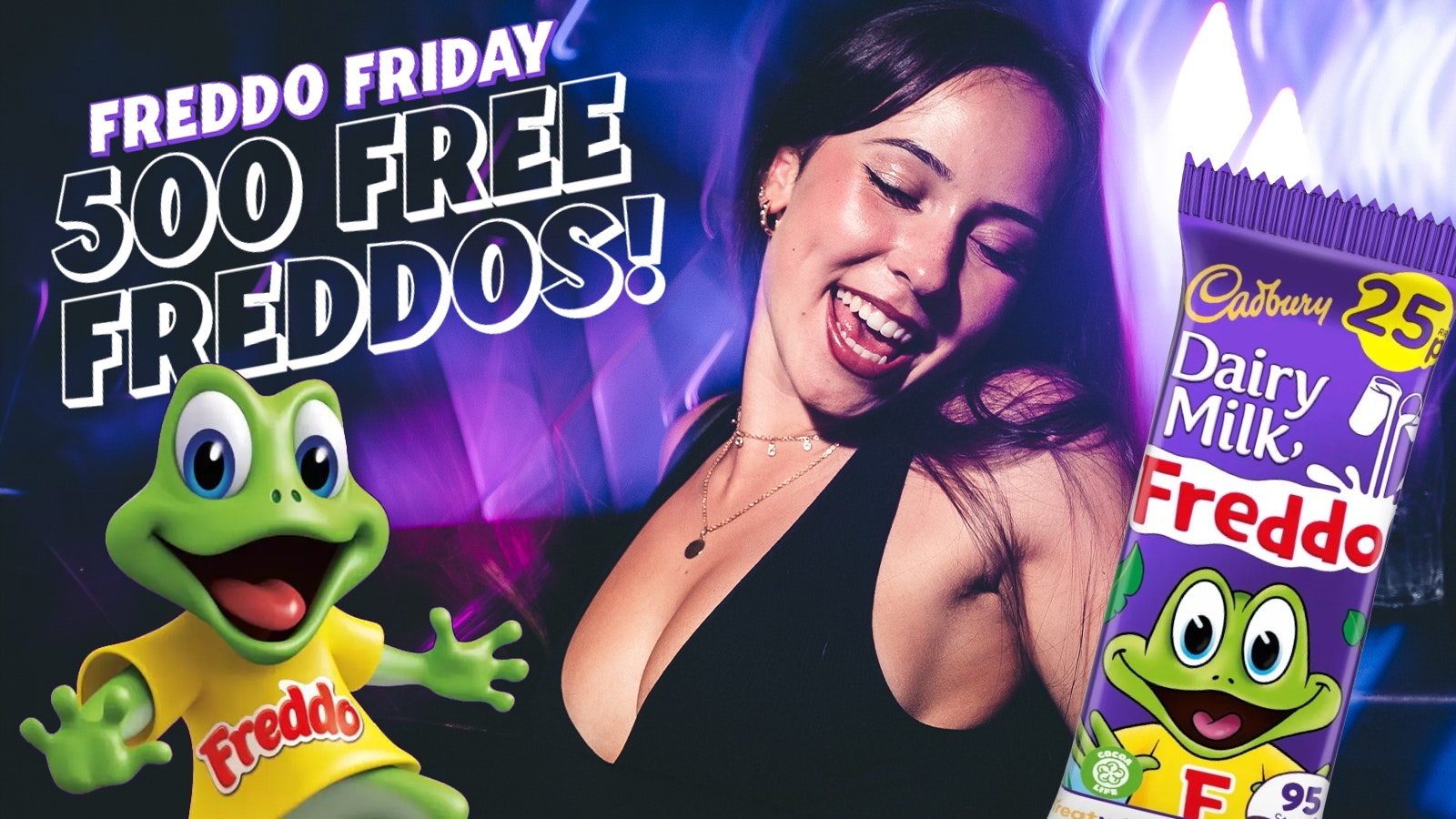 🐸 FREE FREDDO FRIDAY 🐸 2010’S PARTY ☀️ HOT MED SUMMER ⛱️ POP / CHART / HOUSE ALL NIGHT 💥 £4 DBL VODKAS & MIXER EVERY FRIDAY💥