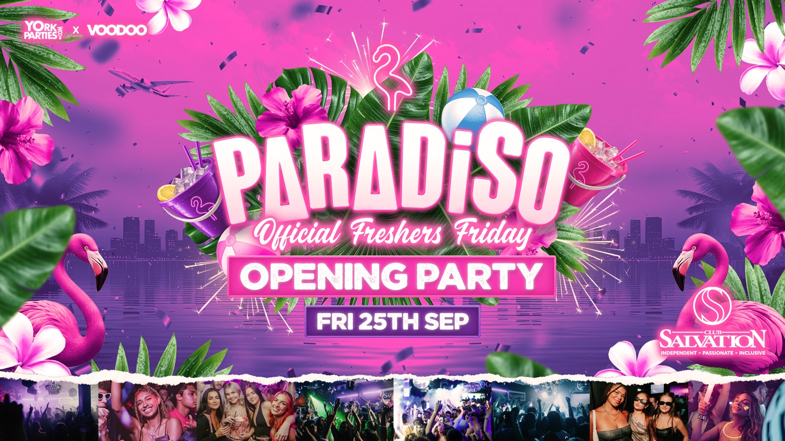 PARADISO FRIDAYS Official York Freshers Friday 2026