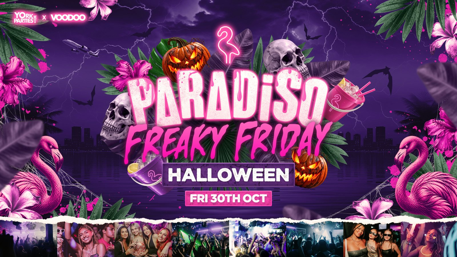 PARADISO FREAKY FRIDAY Halloween Special 🦩🎃👻