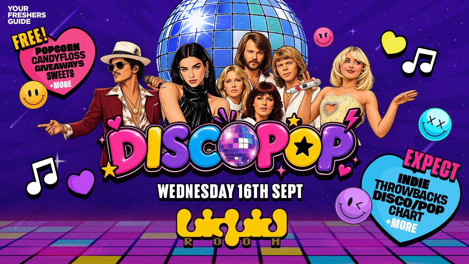 DISCOPOP 💃🕺 – Freshers Special | Edinburgh Freshers 2026