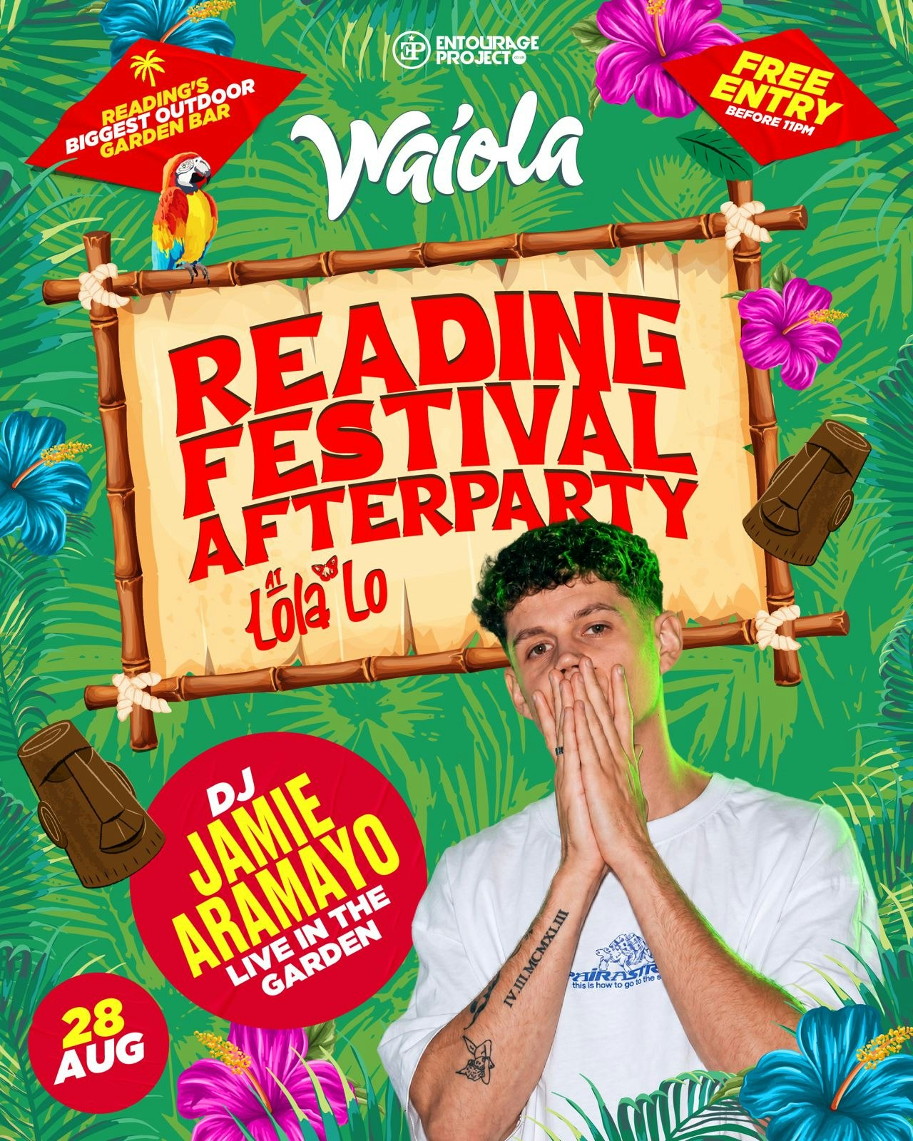 WAIOLA🌴 READING FESTIVAL AFTERPARTY 🍹