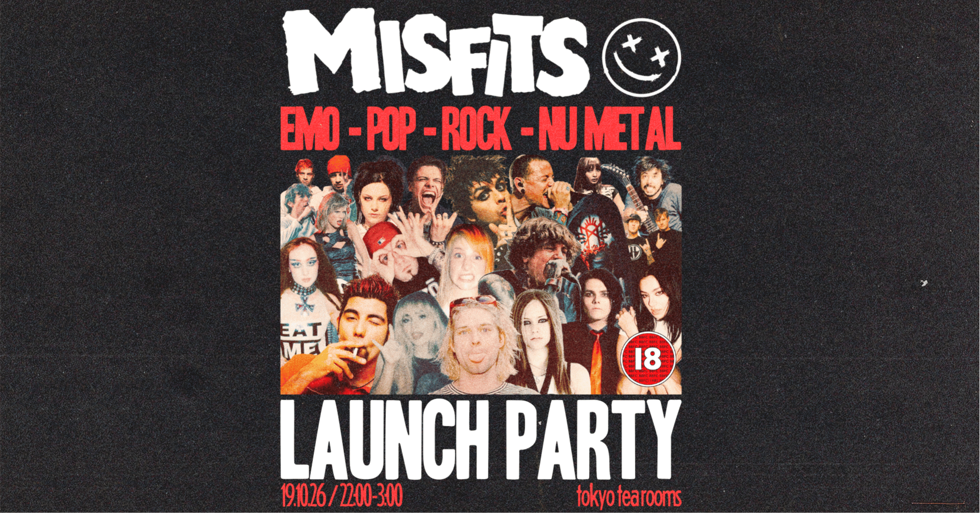 Misfits ∙ Freshers Launch Party 🖤