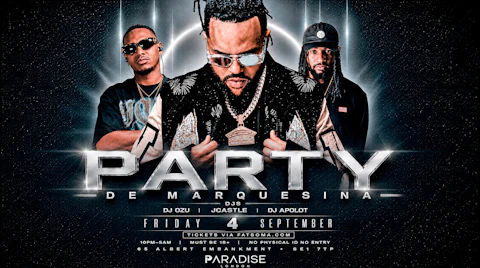 PUERTO RICO 🇵🇷 MARQUESINA PARTY🇵🇷 @PARADISE NIGHTCLUB