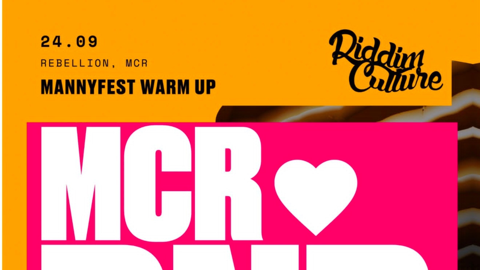 Riddim Culture presents MCR loves DNB – Freshers Special