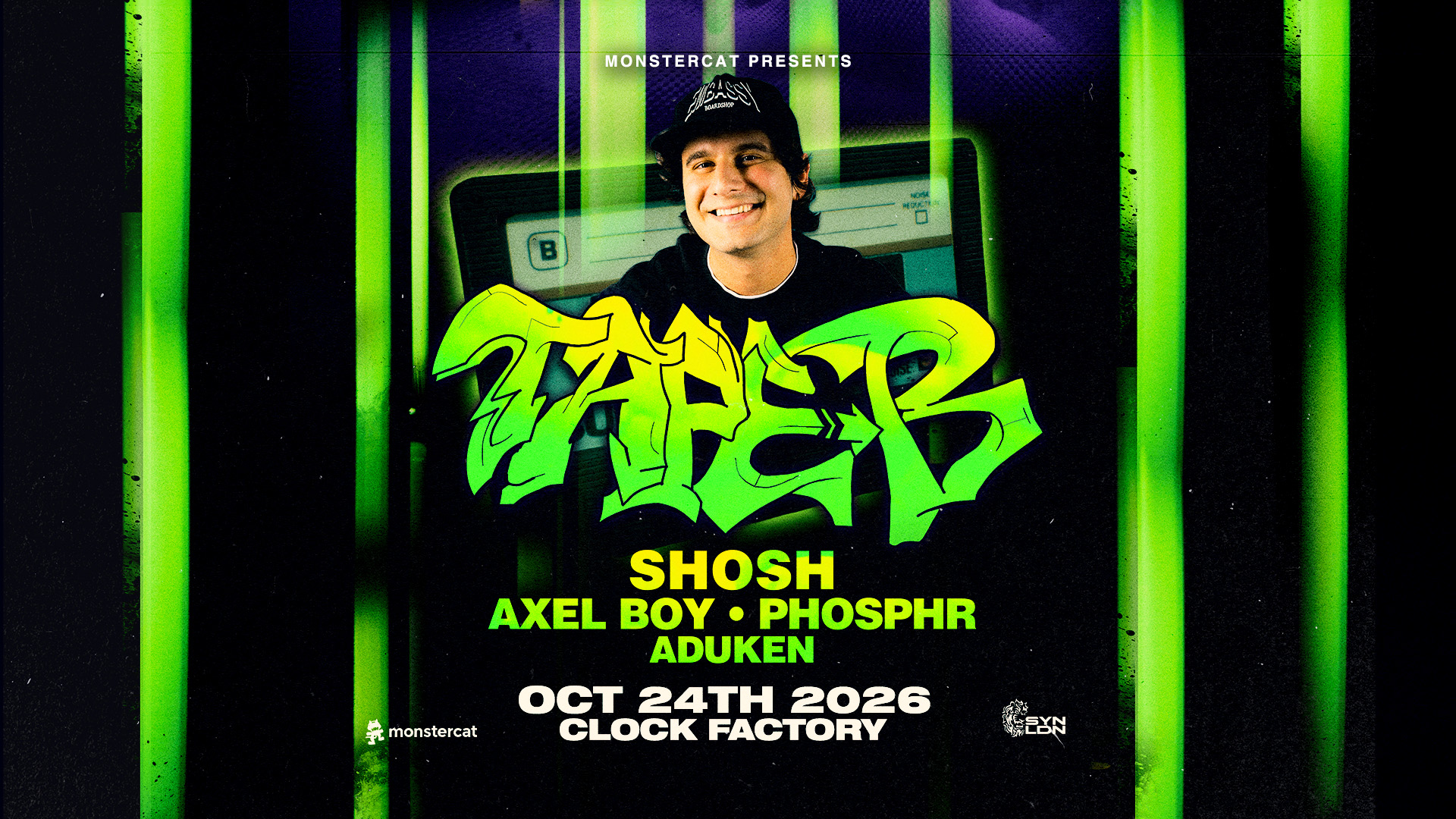 Monstercat Presents: Tape B w/ SHOSH, Phosphr + More