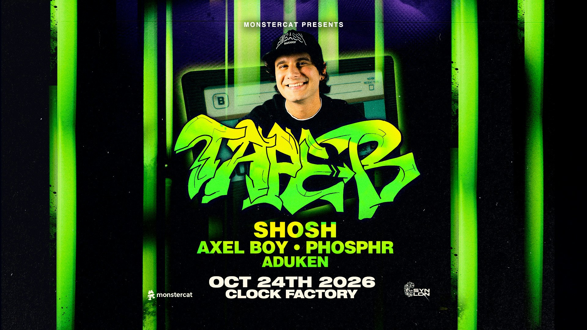 Monstercat Presents: Tape B w/ SHOSH, Phosphr + More