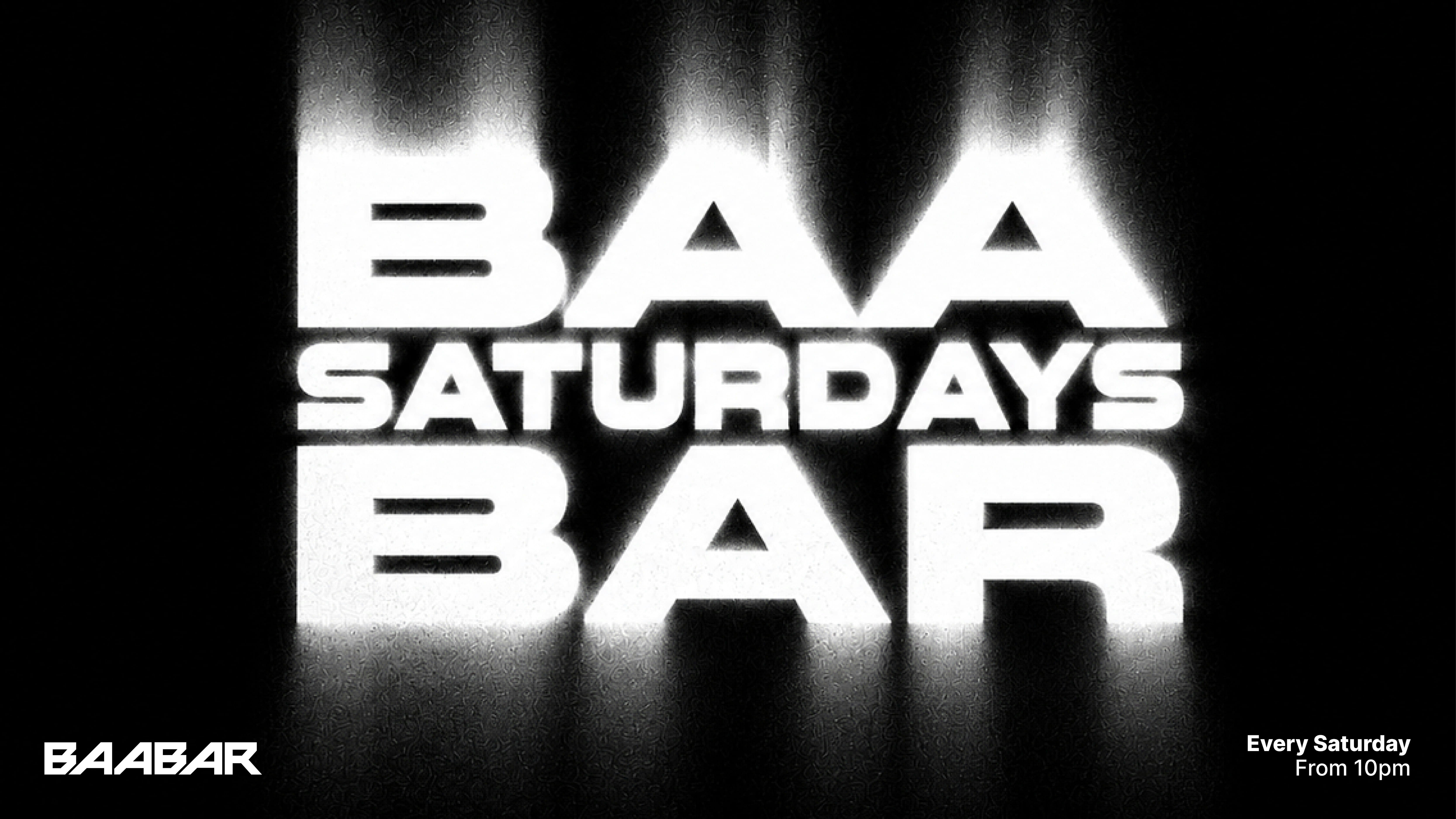Baa Bar Saturdays – Freshers – 19th September