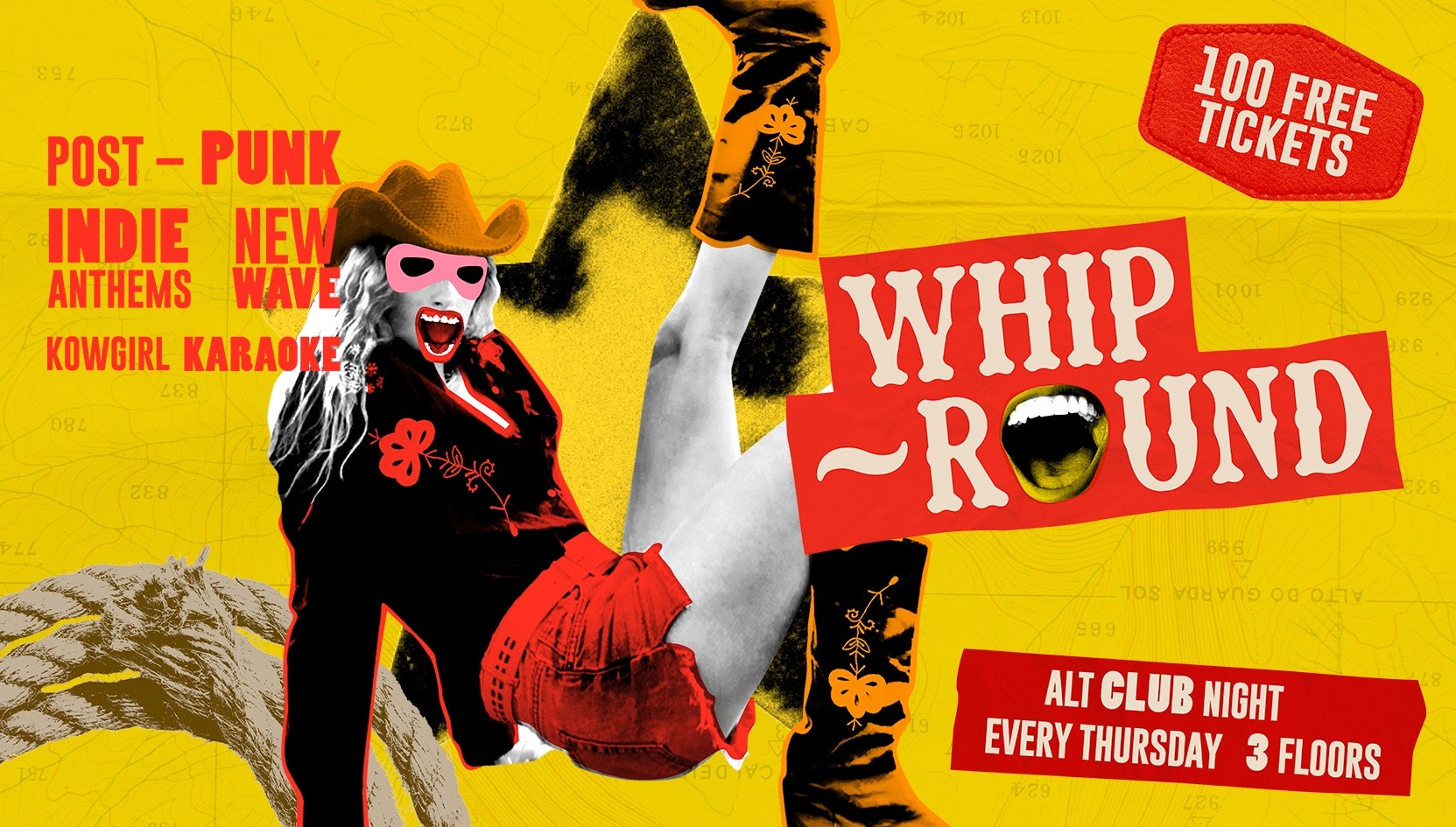 Whip-Round🤠 THURSDAYS AT DEAF | INDIE CLASSICS, POST-PUNK, NEW WAVE + MORE