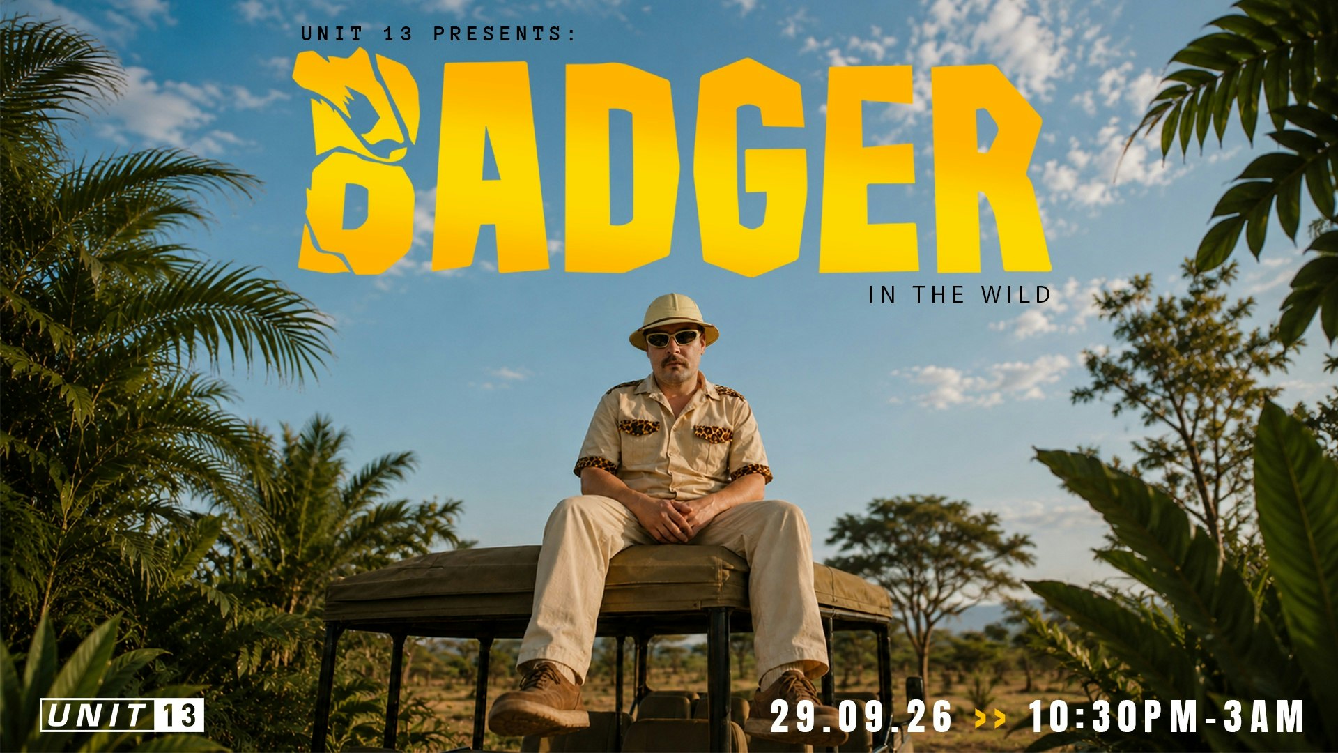 Badger ‘In The Wild’ | Nottingham [TICKETS NOW LIVE]