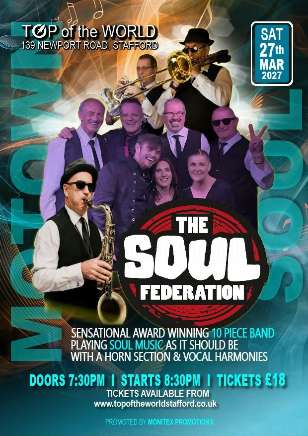 FEEL THE GROOVE — LIVE THE SOUL 🎶 SOUL FEDERATION • PURE SOUL POWER