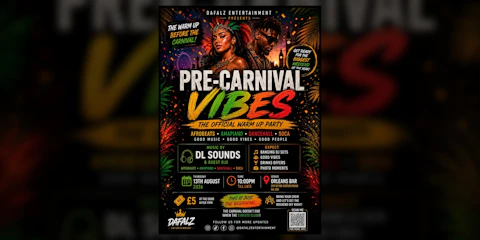 PRE-CARNIVAL VIBES | The Official Warm-Up Party