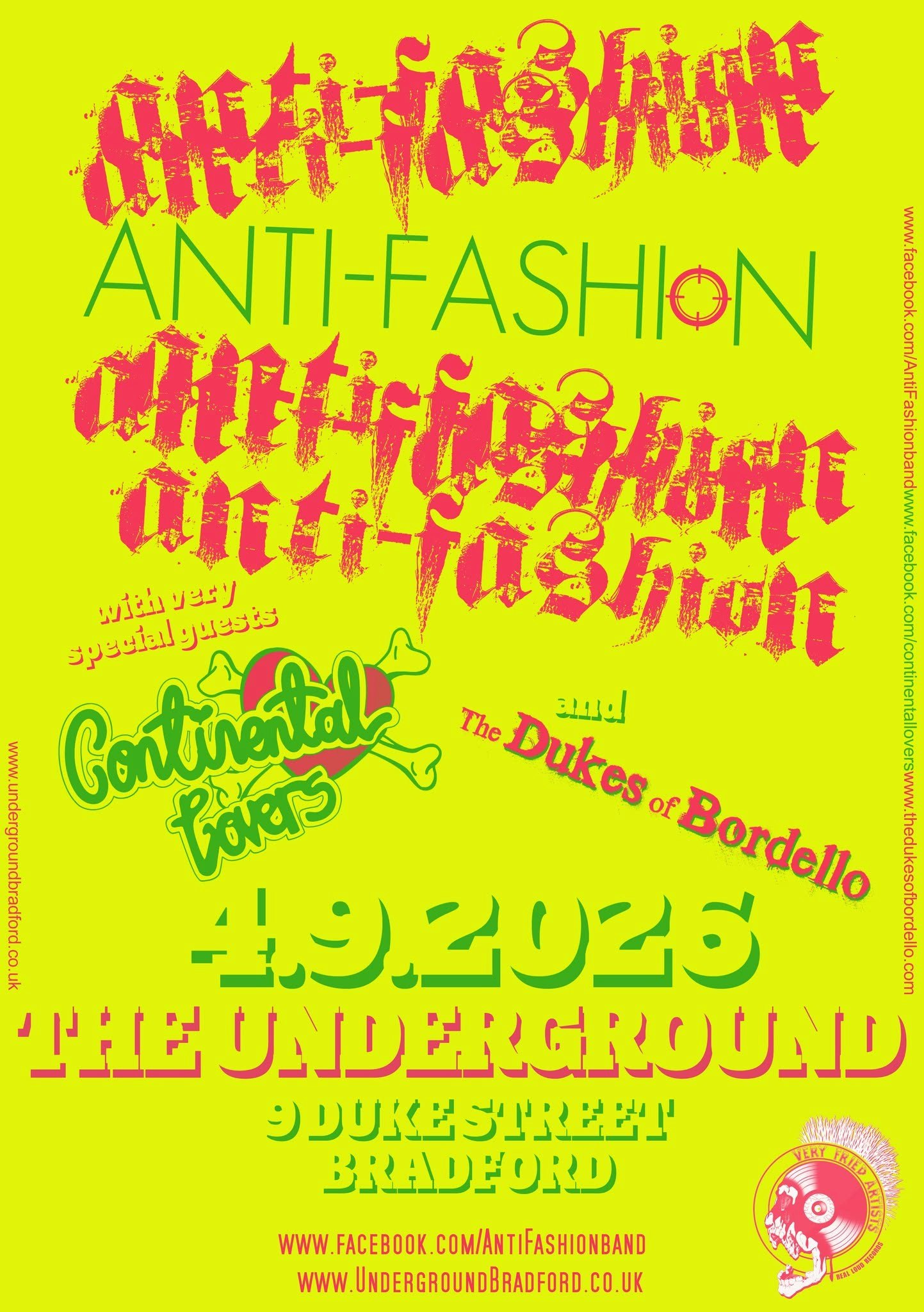 Anti-Fashion // Continental Lovers // The Dukes Of Bordello