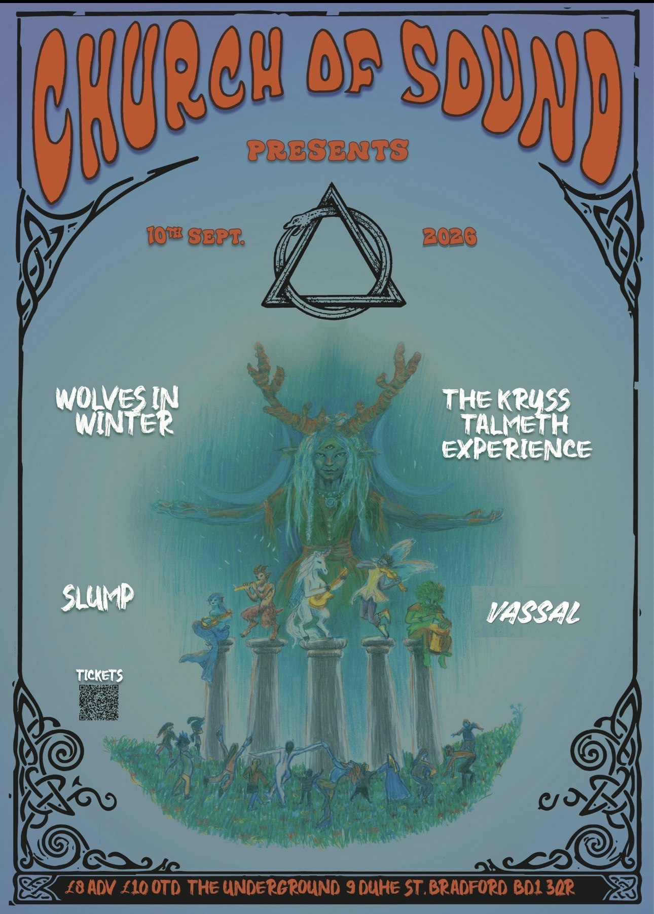 Church of Sounds presents Wolves In Winter // The Kryss Talmeth Experience // Slump // Vassal