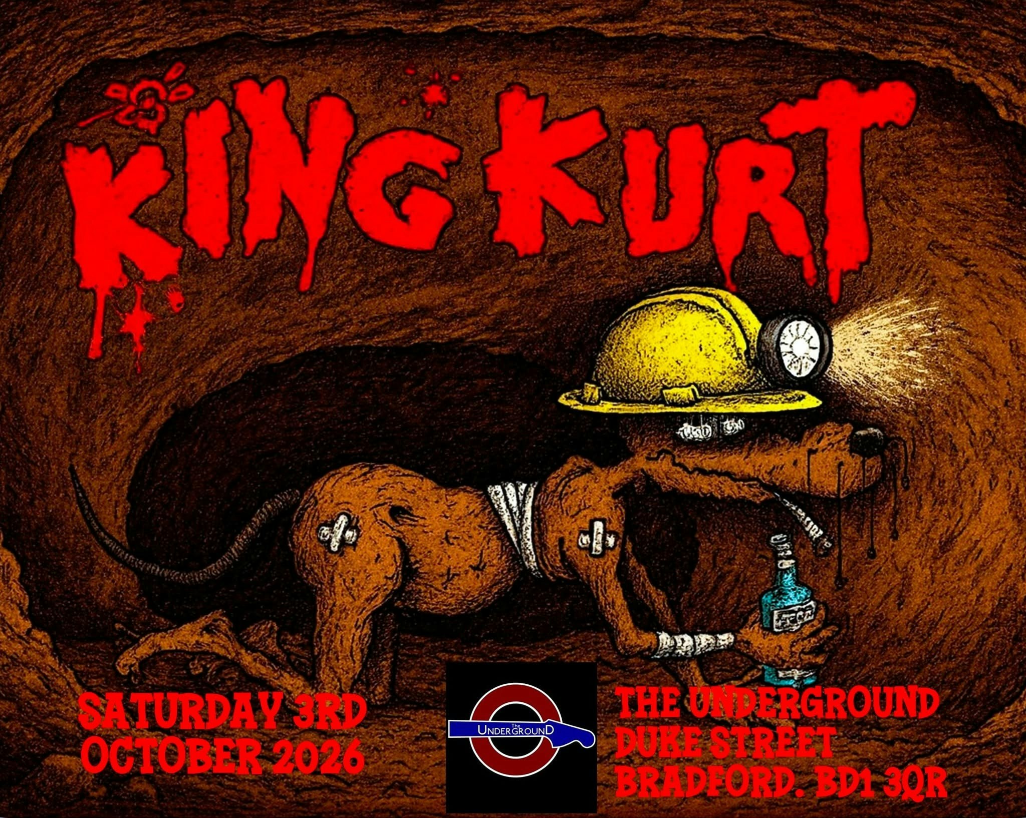 KKC Promotions present King Kurt // Galloping Dick