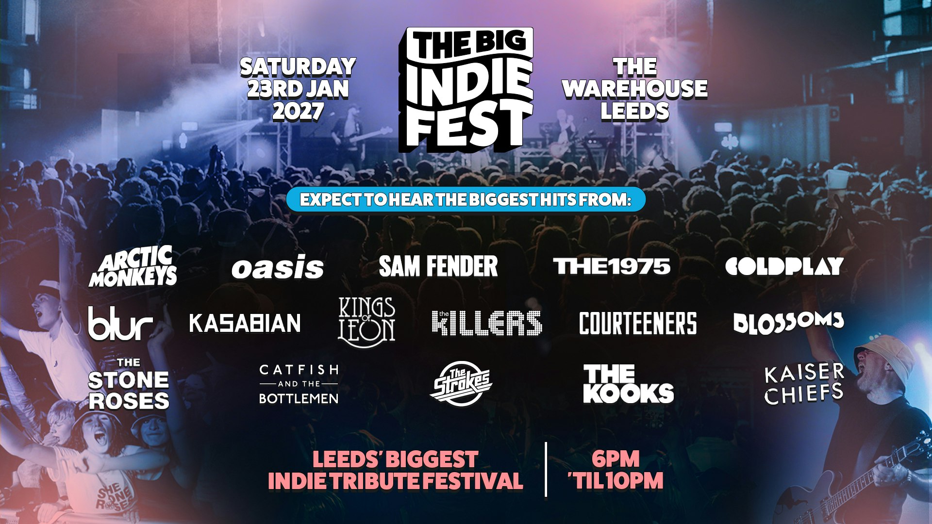 The BIG Indie Tribute Festival In Leeds!