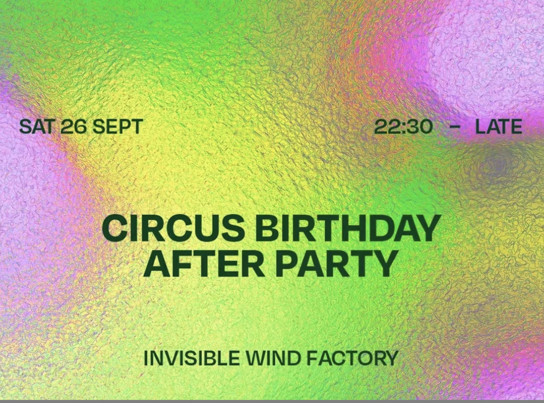 Circus Birthday After Party