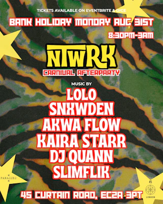 Ntwrk: Carnival Monday Afterparty