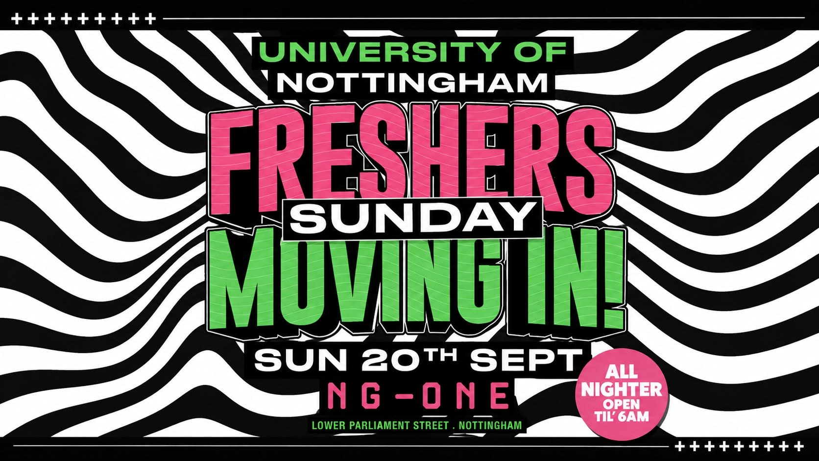 [FINAL TICKETS] 🎠🎢 UON Freshers vs Returners Sunday Moving In Party 🤹🎡 ALL-NIGHTER TILL 6AM At NG ONE- Sunday 20th September