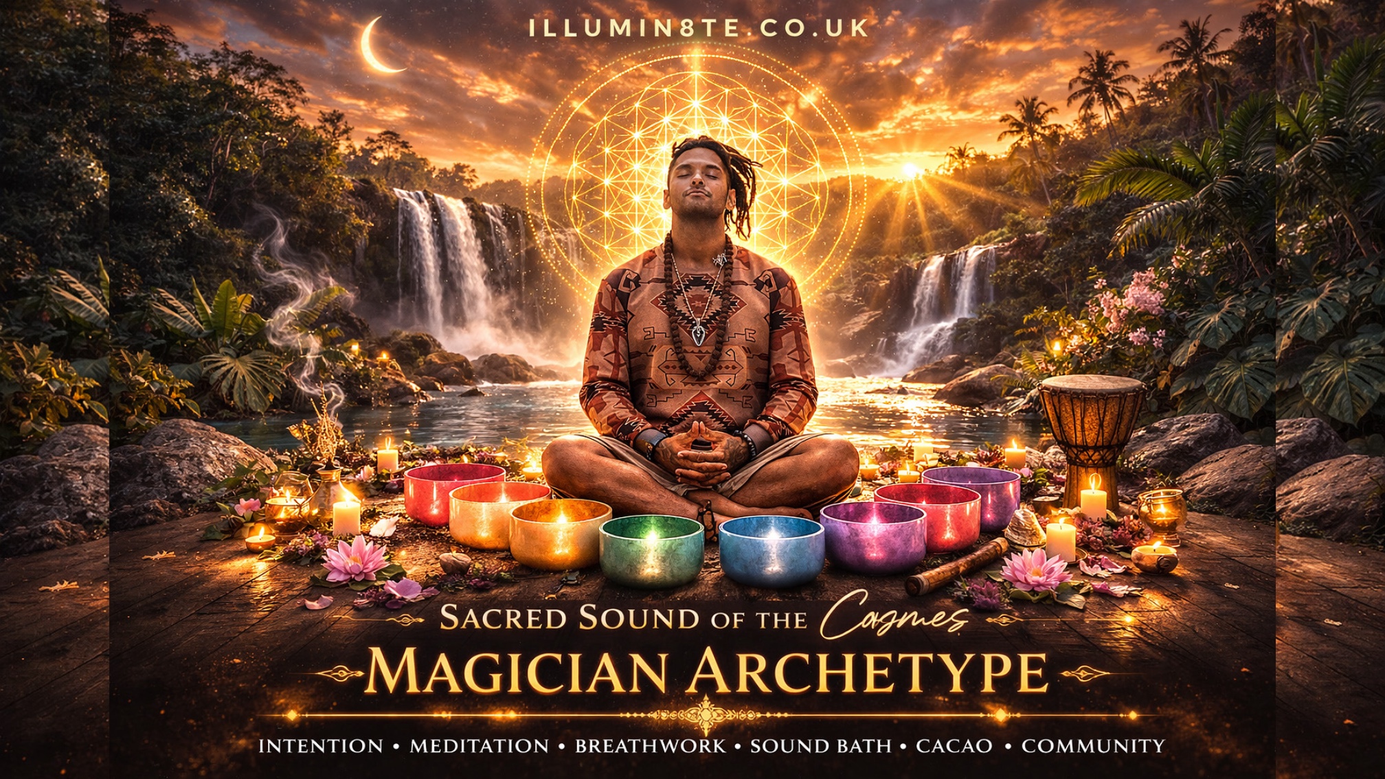Illumin8te | Sacred Sounds Of The Cosmos | Archetypes | (Sound Bath 3rd September ) @ THE LIGHTHOUSE 7PM